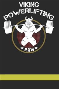 Viking Powerlifting Bodybuilding Log Book