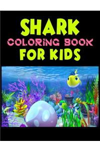 Shark Coloring Book For kids