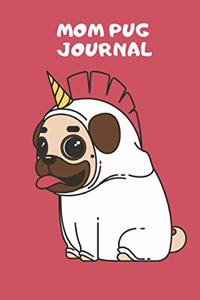 Mom Pug journal