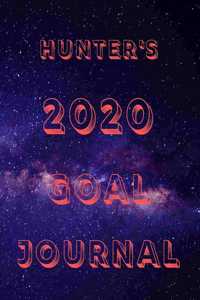 Hunter's 2020 Goal Book