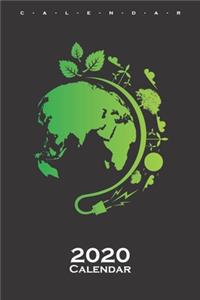 Renewable energy instead of nuclear power Calendar 2020