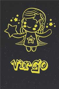 My Cute Zodiac Sign Virgo Notebook