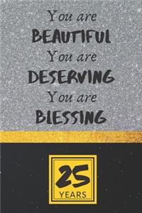 25th Birthday Journal