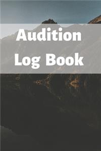 Audition Log Book