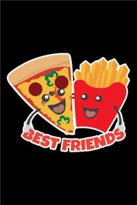 Best Friends Pizza and French Fries Funny Gift