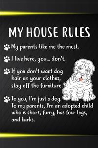 My House Rules Gratitude Journal