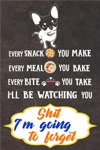 Shit I'm Going To Forget