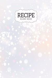 Recipe Blank Book