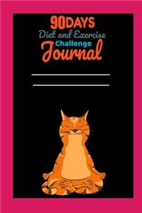 90 Days Diet And Exercise Challenge Journal