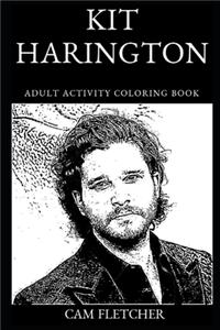 Kit Harington Adult Activity Coloring Book