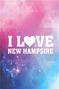 I Heart Love New Hampsire - State Pride Journal