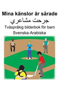 Svenska-Arabiska Mina känslor är sårade Tvåspråkig bilderbok för barn