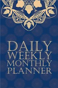 Daily Weekly Monthly Planner