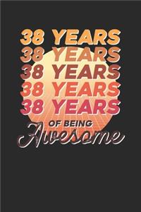 38 Years Of Being Awesome