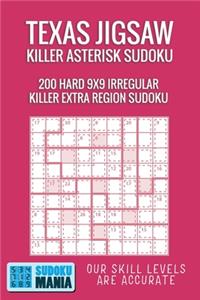 Texas Jigsaw Killer Asterisk Sudoku