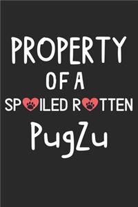Property Of A Spoiled Rotten PugZu