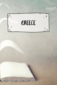 Greece: Ruled Travel Diary Notebook or Journey Journal - Lined Trip Pocketbook for Men and Women with Lines