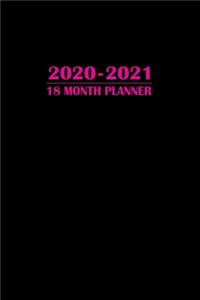2020 - 2021 18 Month Planner