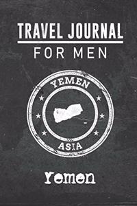 Travel Journal for Men Yemen