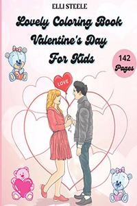 Lovely Coloring Book Valentine's Day For Kids