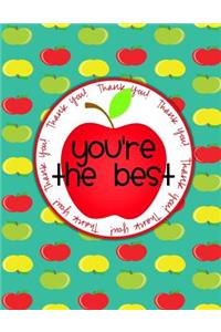 Teacher Thank You - You're the Best