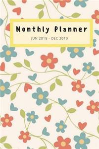 Monthly Planner 2018-2019