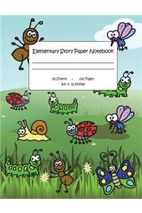 Elementary Story Paper Notebook