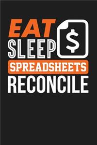 Eat Sleep Spreadsheets Reconcile