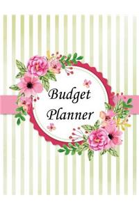 Budget Planner: The Monthly Budgeting Book, Bill Tracker, Expense Tracker for 365 Days - Large Print 8.5"x11"