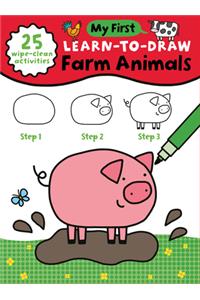My First Learn-To-Draw: Farm Animals