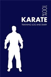 Karate Training Log and Diary