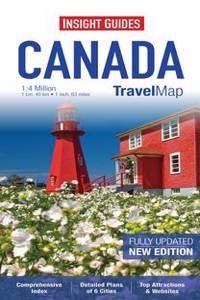 Insight Guides Travel Map Canada