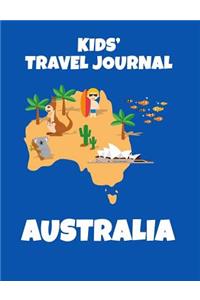 Australia Kids' Travel Journal