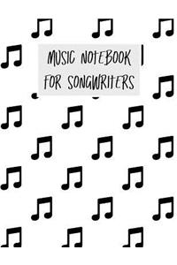 Music Notebook for Songwriters