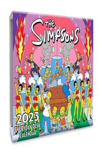 The Simpsons 2023 Desk Block Calendar