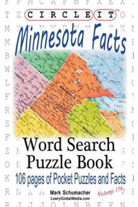 Circle It, Minnesota Facts, Word Search, Puzzle Book