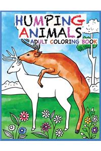 Humping Animals Adult Coloring Book Design