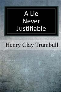 Lie Never Justifiable