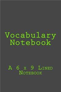 Vocabulary Notebook