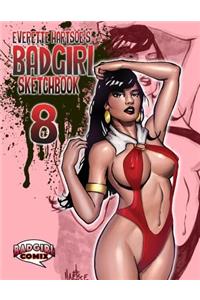 Everette Hartsoe's BADGIRL SKETCHBOOK vol.8-Hoh