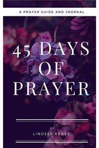 45 Days of Prayer