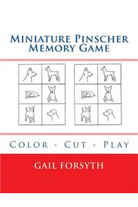 Miniature Pinscher Memory Game