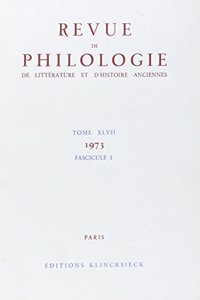 Revue de Philologie 1973/T47,1