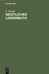 Geistliches Liederbuch