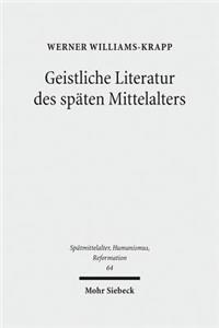 Geistliche Literatur Des Spaten Mittelalters