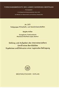 Stellung und Aufgaben des Internatserziehers