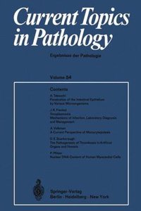 Current Topics in Pathology / Ergebnisse der Pathologie