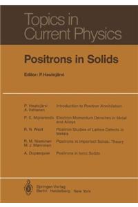 Positrons in Solids
