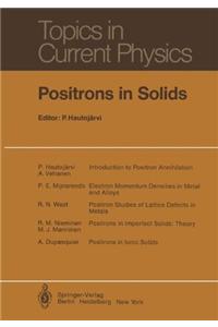 Positrons in Solids