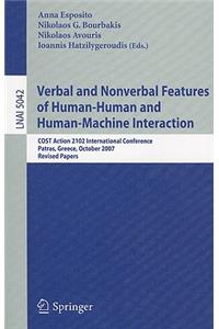 Verbal and Nonverbal Features of Human-Human and Human-Machine Interaction